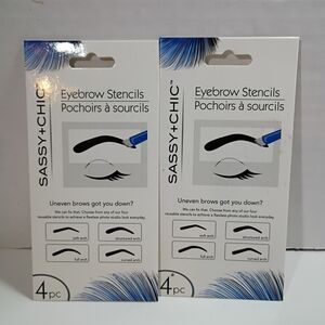 Eyebrow Stencils - Black